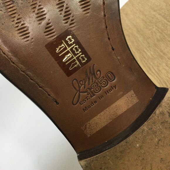 Johnston Murphy J & M Leather Wingtip Loafers Shoes Brown Size 8.5M main image 5